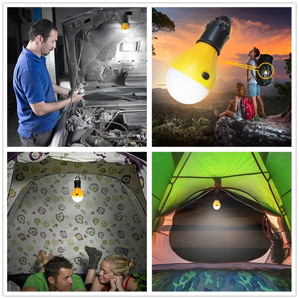 Hanging LED Camping Light Tent lamp for Outdoor Camping illumination