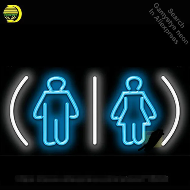 NEON SIGN For Male Female Restrooms BAR PUB Club Room display Restaurant Shop Light Signs neon signs for sale light up signs