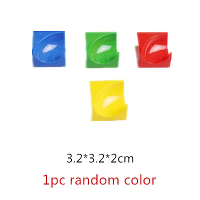Crazy Fun Rolling Ball Building Blocks Compatible Marble Run Bricks Parts Accessories Educational DIY Toys small curve