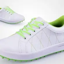 Горячая распродажа! г. Ограниченная по времени средняя(b, m) обувь для гольфа PGM женские модели спортивной ультралегкой воды без шипов