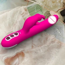 Rabbit Dildo Vibrator Sex Toys For Woman Silicone G Spot Clitoral Vibrators For Women Clitoris Stimulator Adult Sex Toys Rabbit Dildo Vibrator Sex Toys For Woman Silicone G Spot Clitoral Vibrators For Women Clitoris Stimulator Adult Sex Toys
