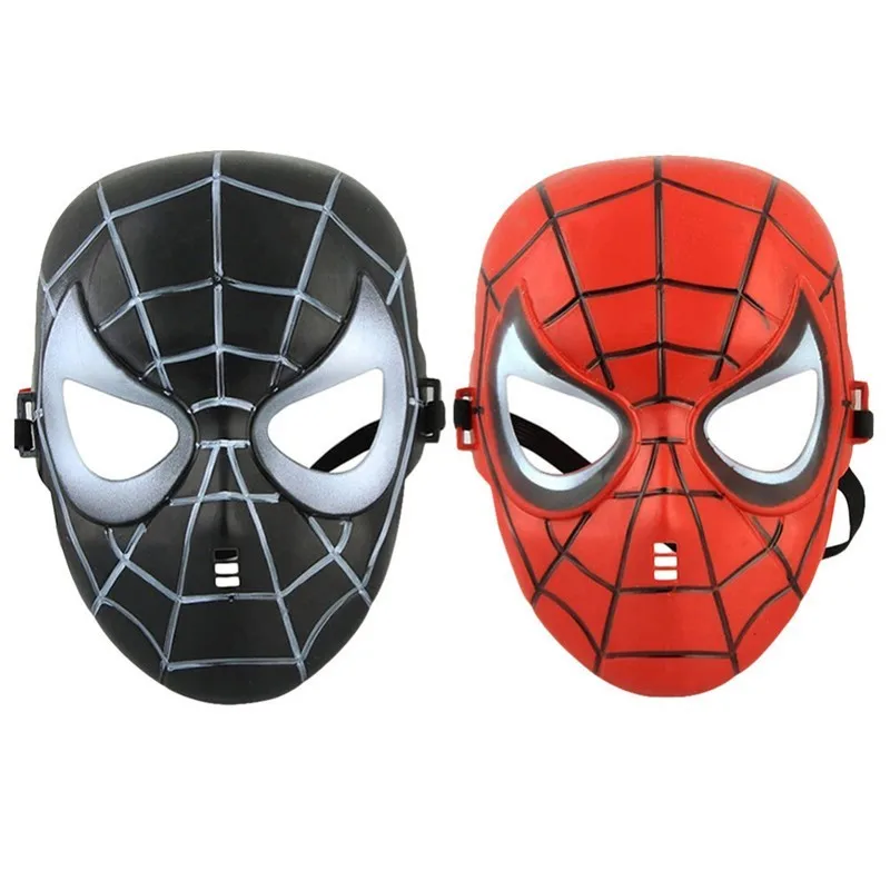 4 стиля супер крутой Человек-паук косплей маски на все лицо Маскарад светодиодный Хэллоуин рождественские маски для взрослых и детская маска лучший подарок