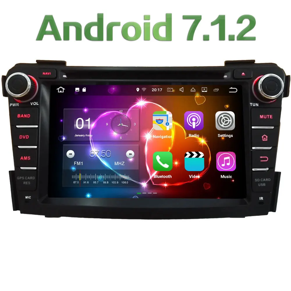 7 Android 7 1 2 Quad Core 2GB RAM DAB 3G 4G WIFI SWC font b