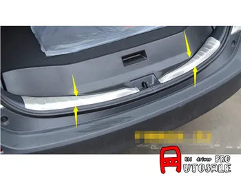 

Stainless Steel Rear Trunk Bumper Protector Guard Plate 2pcs Auto Accessories For TOYOTA RAV4 2013 2014 2015