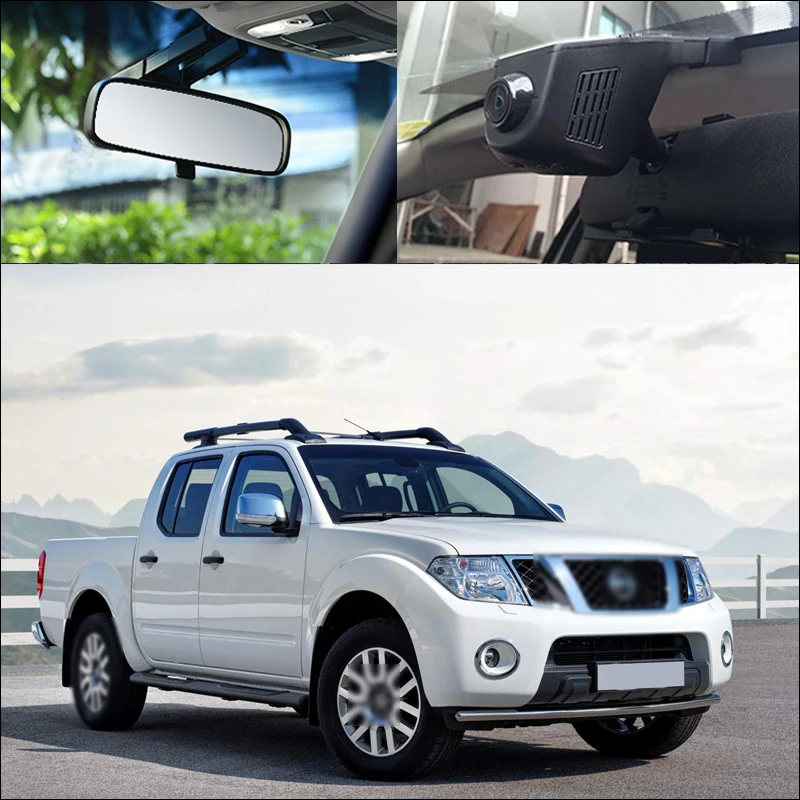 Видеорегистратор BigBigRoad для Nissan Navara Fuga Altima venевропа D50 титан 350z Wi-Fi FHD 1080P |