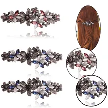 1 шт. классический драгоценный камень шпилька боковой зажим, аксессуар для волос шпилька для женщин ювелирные изделия волосы специальный стиль красота инструмент для девочек