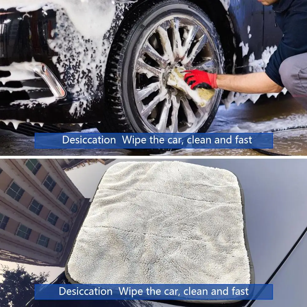 Adeeing 2 шт./5 шт., набор для чистки полотенец из тонкого волокна из плотного кораллового флиса для мытья автомобиля, набор для чистки автомобиля, высокопрочный Универсальный r30