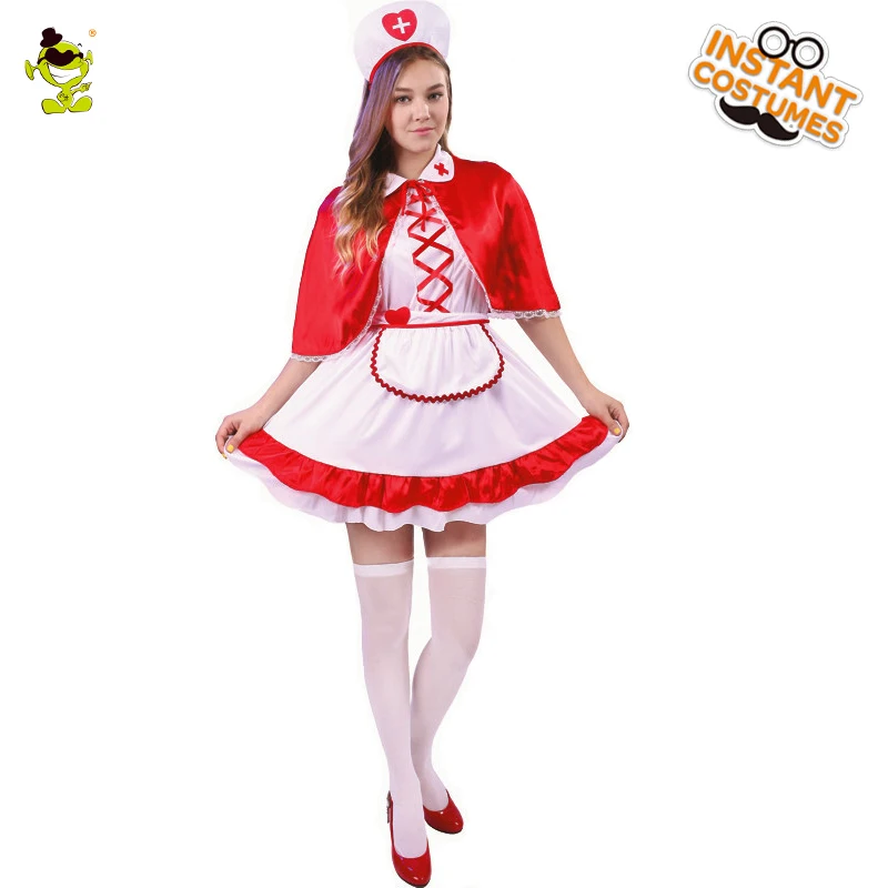 

Sexy Women's Nurse Costumes Fancy Dress Cosumes Doctor Costumes For Women's Halloween Party Costumes