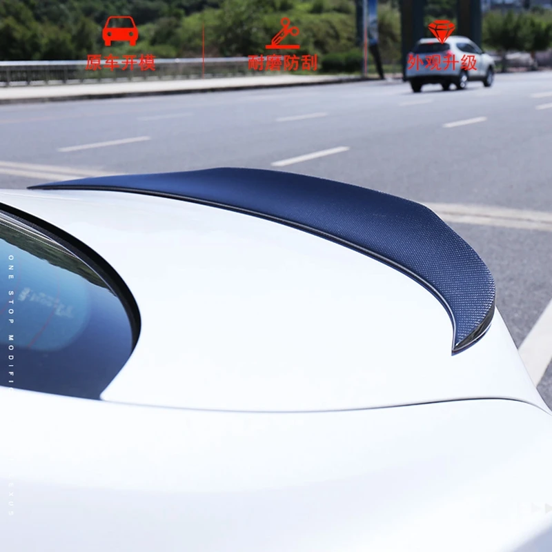 

Real Carbon Fiber Trunk Roof Spoiler Wing For Lexus IS200 IS250 IS350 IS300 /IS200T All Models 2014-2018 Rear Wing Spoiler