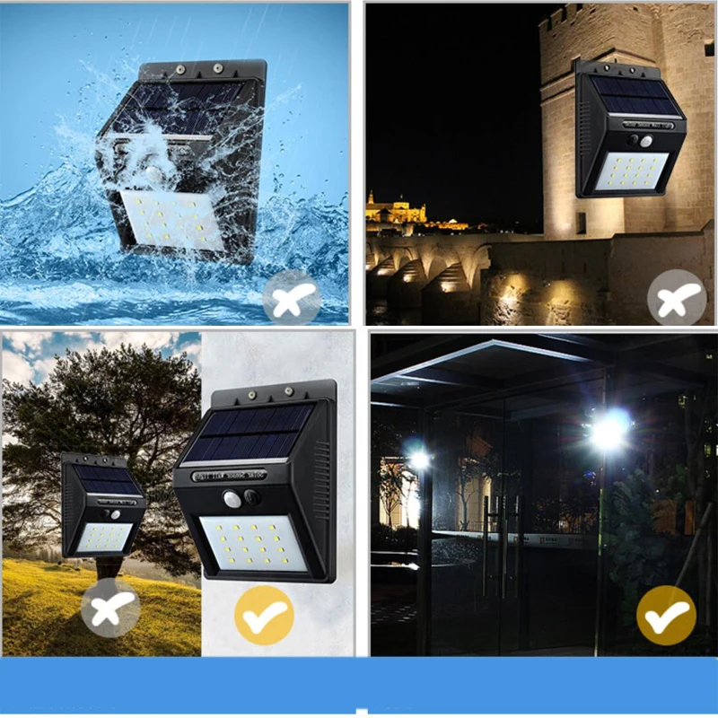 Led Solar Lamp Outdoor LED Solar Light For Garden Decoration Solar Lamp Outdoor Waterproof Motion Sensor Sunlight 20253555LED (3)