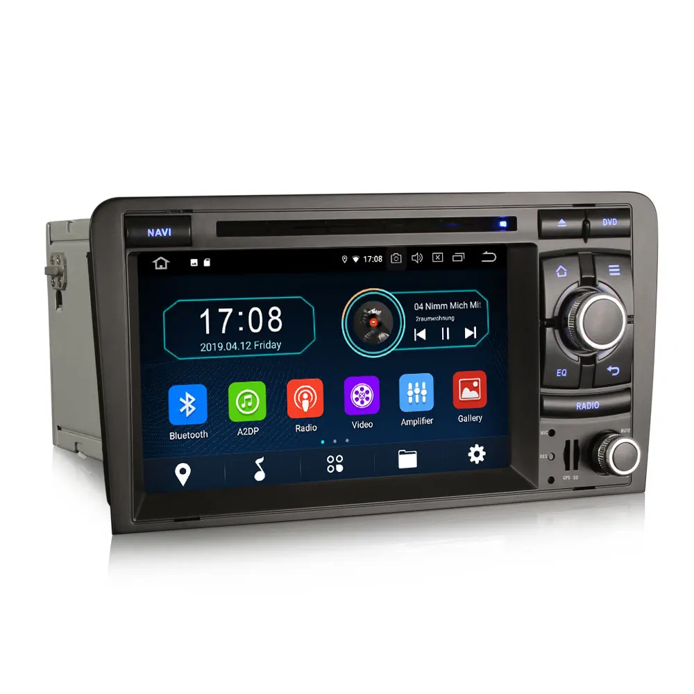 Excellent 7" Android 9.0 Pie OS Car DVD Multimedia Navigation GPS Radio for Audi A3 2003-2012 & Audi S3 2006-2012 & Audi RS3 2011-2012 4 Excellent 7" Android 9.0 Pie OS Car DVD Multimedia Navigation GPS Radio for Audi A3 2003-2012 & Audi S3 2006-2012 & Audi RS3 2011-2012 4