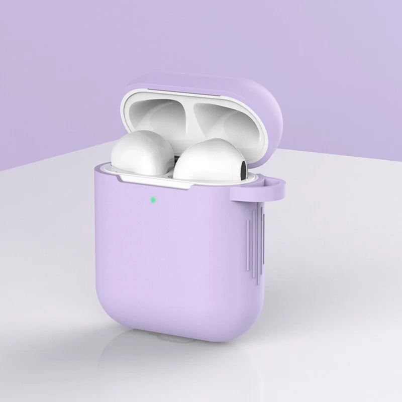 ТПУ Силиконовые Bluetooth беспроводные наушники чехол для AirPods защитный чехол Аксессуары для кожи для Apple Airpods зарядная коробка