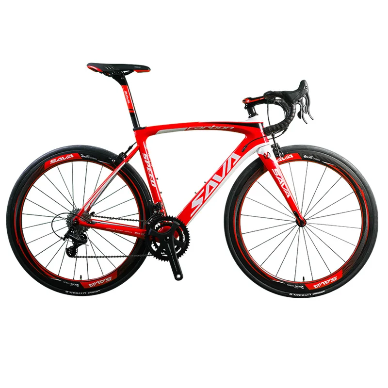 SAVA Carbon Road bike Road Bicycle 700c Carbon Bike Herd 9.0 Cycling Speed Road Bike 22 Speed bicycle Full carbon Frame/wheelset