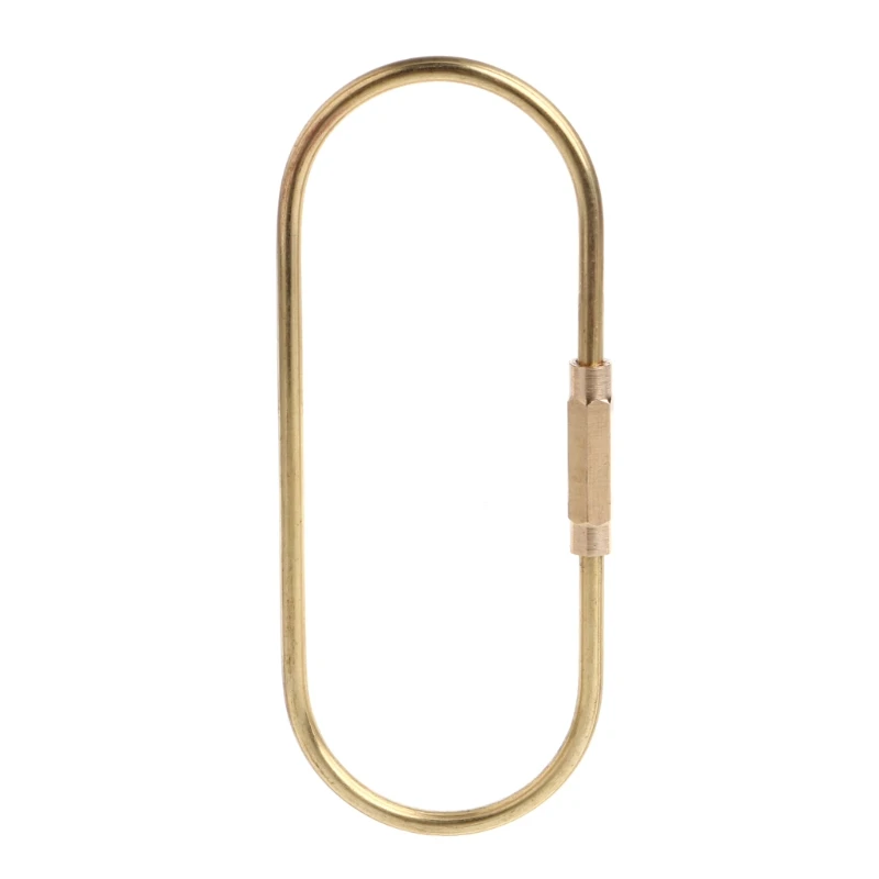 اليدوية D-حلقة النحاس المفاتيح الكلاسيكية مفتاح سلسلة مفاتيح حلقية EDC كاميرا أداة جديد تسلق اكسسوارات اليدوية D-حلقة النحاس المفاتيح الكلاسيكية مفتاح سلسلة مفاتيح حلقية EDC كاميرا أداة جديد تسلق اكسسوارات