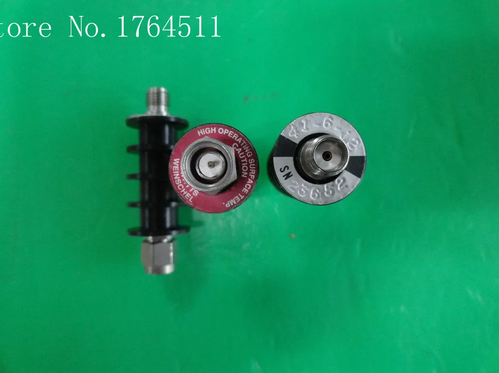 

[BELLA] WEINSCHEL 41-6-12 DC-18GHz 6dB 10W SMA coaxial fixed attenuator