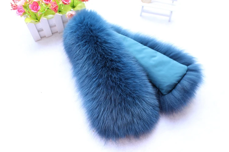 natural fox fur collar scarf (32)