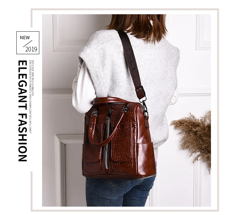 Брендовый Классический женский рюкзак из высококачественной кожи, роскошный женский рюкзак, модные школьные сумки для подростков, рюкзак для девочек
