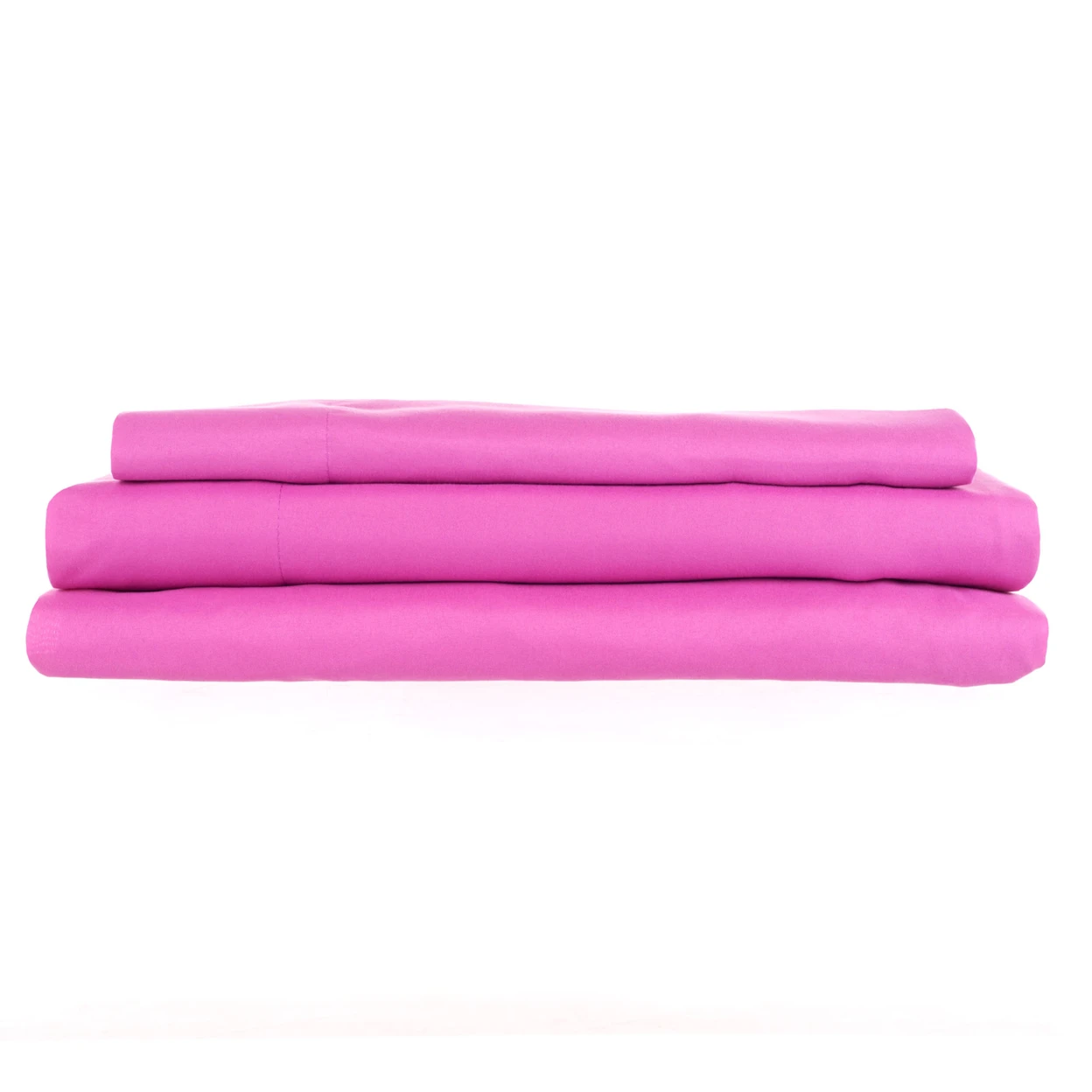 Lavish Home Series 1200 3 Piece Twin Sheet Set - Pink (3)