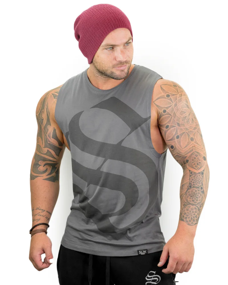 

2018 Men Running Vest Sports Sportswear Jogging Training Fitness Tank Exercise Gym Vest Sleeveless Quick Dry free shipping