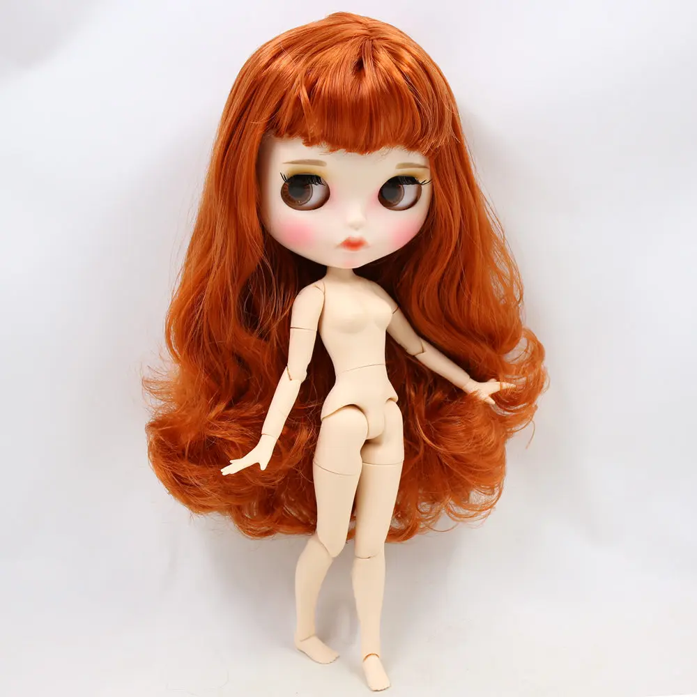 Кукла Blyth No.BL1207 от ICY DBS Имбирные волосы резные губы матовые индивидуальные с лицом