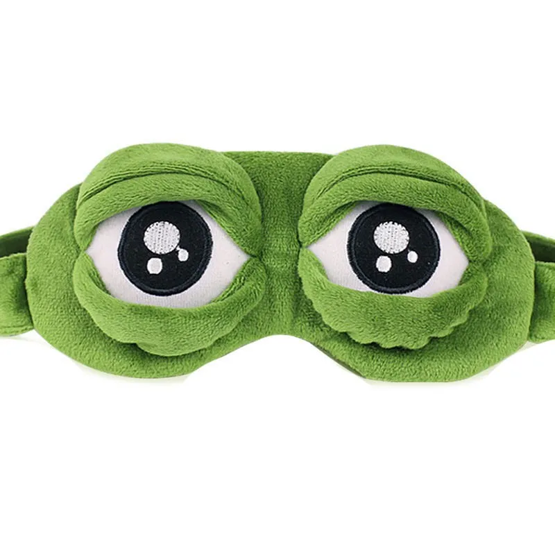 2017-Kacakid-Green-Sad-Frog-for-Girlfriend-Gift-Sad-Frog-3D-Eye-Mask-Soft-Sleeping-Funny