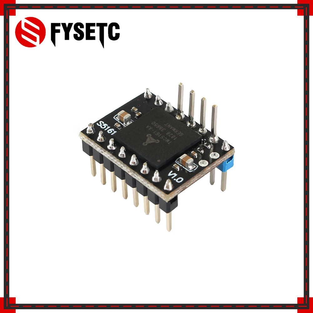 Драйвер шагового двигателя TMC5161 V1.0 SPI с высокой мощностью а для замены Nema 17 23 TMC5160 VS