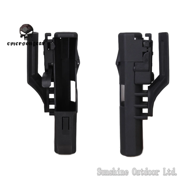 EmersonGear быстро нагруженный Глок кобура черный/темная земля поясной ремень Быстрая