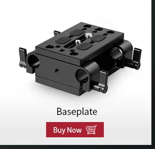 Smallrig câmera tripé de montagem placa de