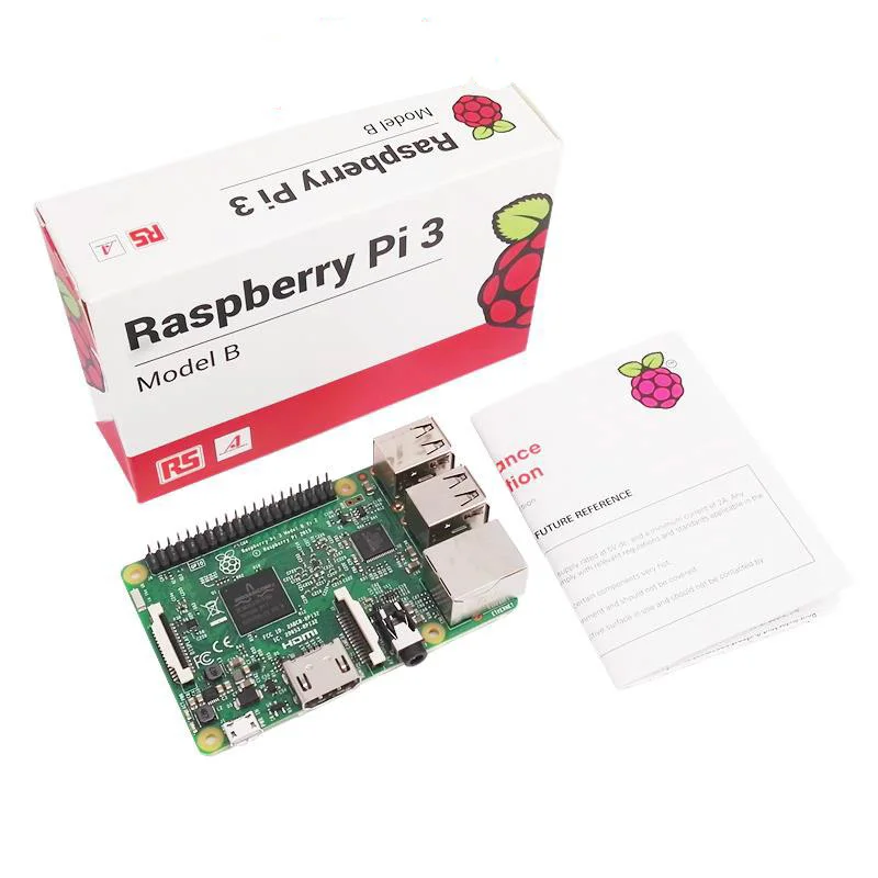 Великобритания сделано Raspberry Pi 3 Model B 1 ГБ ОЗУ четырехъядерный 1,2 ГГц 64 бит процессор WiFi и Bluetooth