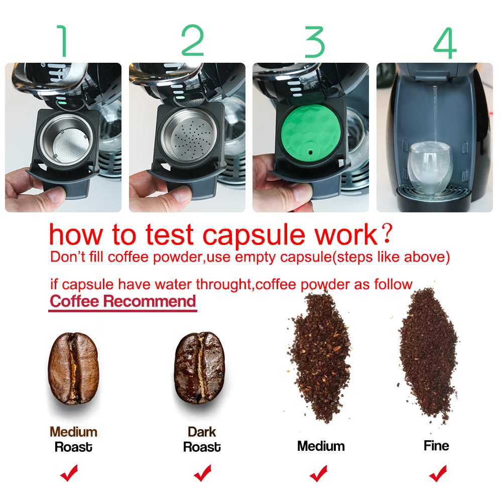 ICafilas многоразовые капсулы для кофе, капсулы для Nescafe, капсулы для кофе, фильтры из нержавеющей стали, ложка для вскрытия
