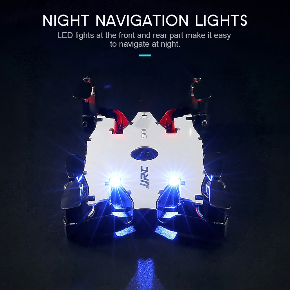 JJR/C JJRC Дрон H49WH 6-Axis Gyro WI-FI FPV дрона с дистанционным управлением с Камера 720P Квадрокоптер складной Дрон RC селфи карманный мини-Дрон RTF RC Quad