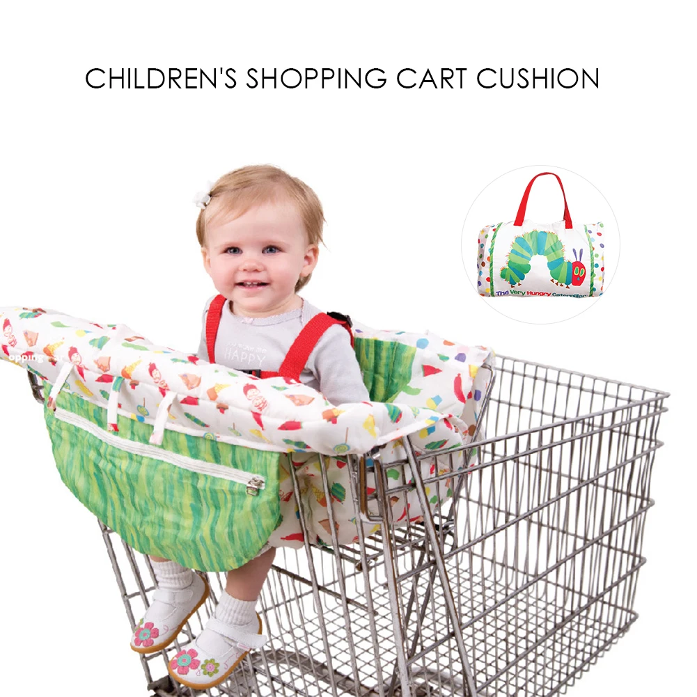 Детские children'shopping to Cart подушка для детской коляски детских носков с изображением гусеничного трактора, игровой коврик для обеденного стула мягкий чехол для подушки безопасности портативная панель S3