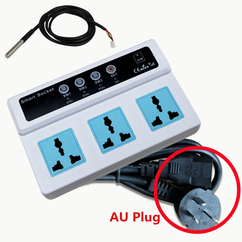 Original SC3-GSMT GSM Mobile Phone Remote Control Socket temperature control + Timing 7x24 hours