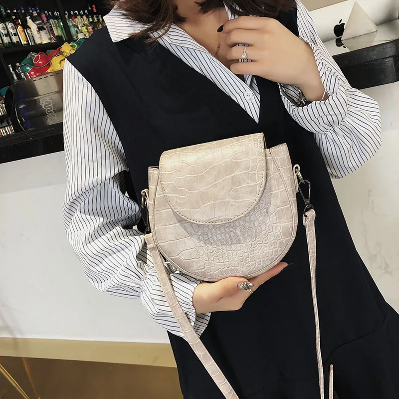 Женские сумки через плечо с каменным узором, маленькая сумочка, маленькая сумка из искусственной кожи, женская дизайнерская сумка
