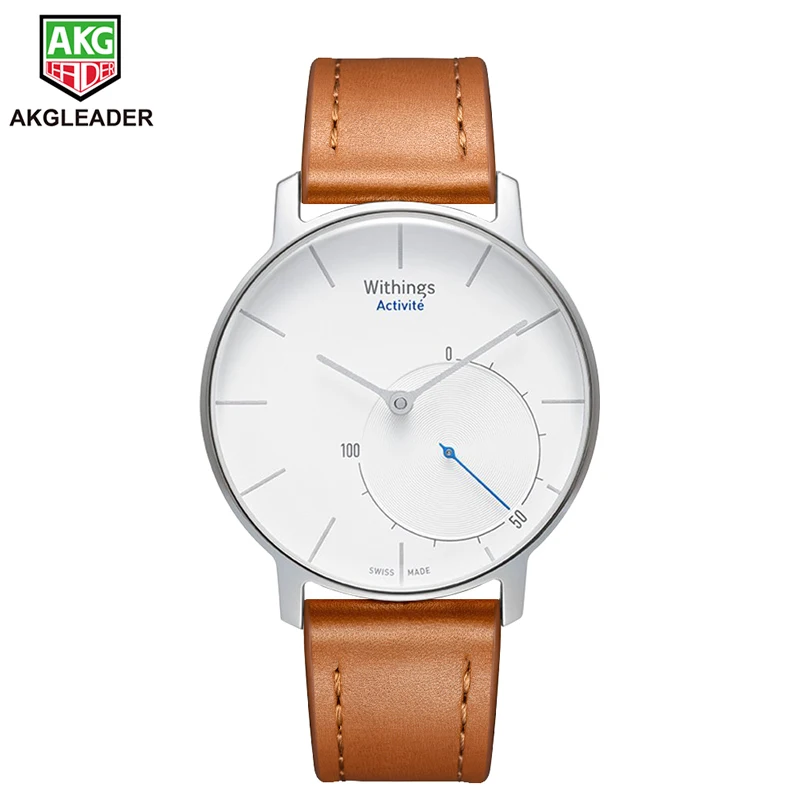 Ремешок сменный из натуральной кожи для Nokia Withings 18 мм|Ремешки часов| |
