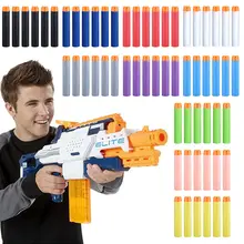 10 шт многоцветный 7,2 см EVA Мягкая полая головка с отверстием запасная игрушка дартс пистолет пули для игрушка для игр на открытом воздухе пистолет детские подарки Прямая поставка