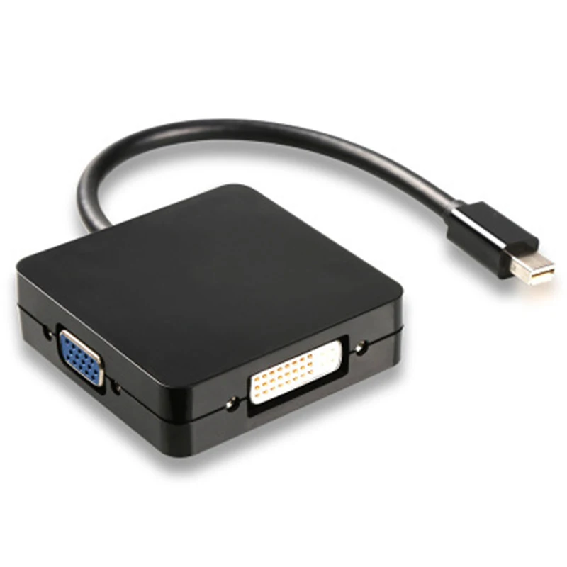 Rnx Thunderbolt Mini Displayport DP к HDMI VGA DVI адаптер конвертер кабель для Apple MacBook Air Pro DVI|displayport dp to