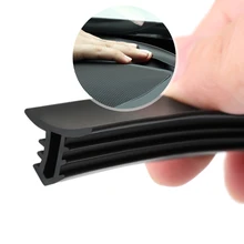 Резиновая 1,6 м Звуконепроницаемая Пылезащитная уплотнительная полоса для Ford Focus 2 3 VW Passat B6 B5 B7 T4 Skoda Rapid Fabia Octavia A5 A7