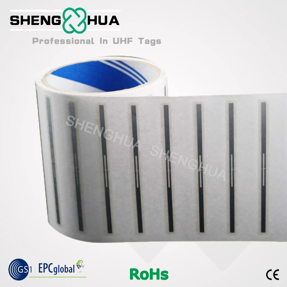 1000 шт./упак. сокрытие умная метка Стикеры UHF пассивная радиочастотная метка RFID для отслеживания документов