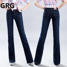 Новое поступление, вельветовые джинсы размера плюс со средней талией, облегающие Женские утепленные темно-синие брюки, размер 26-38