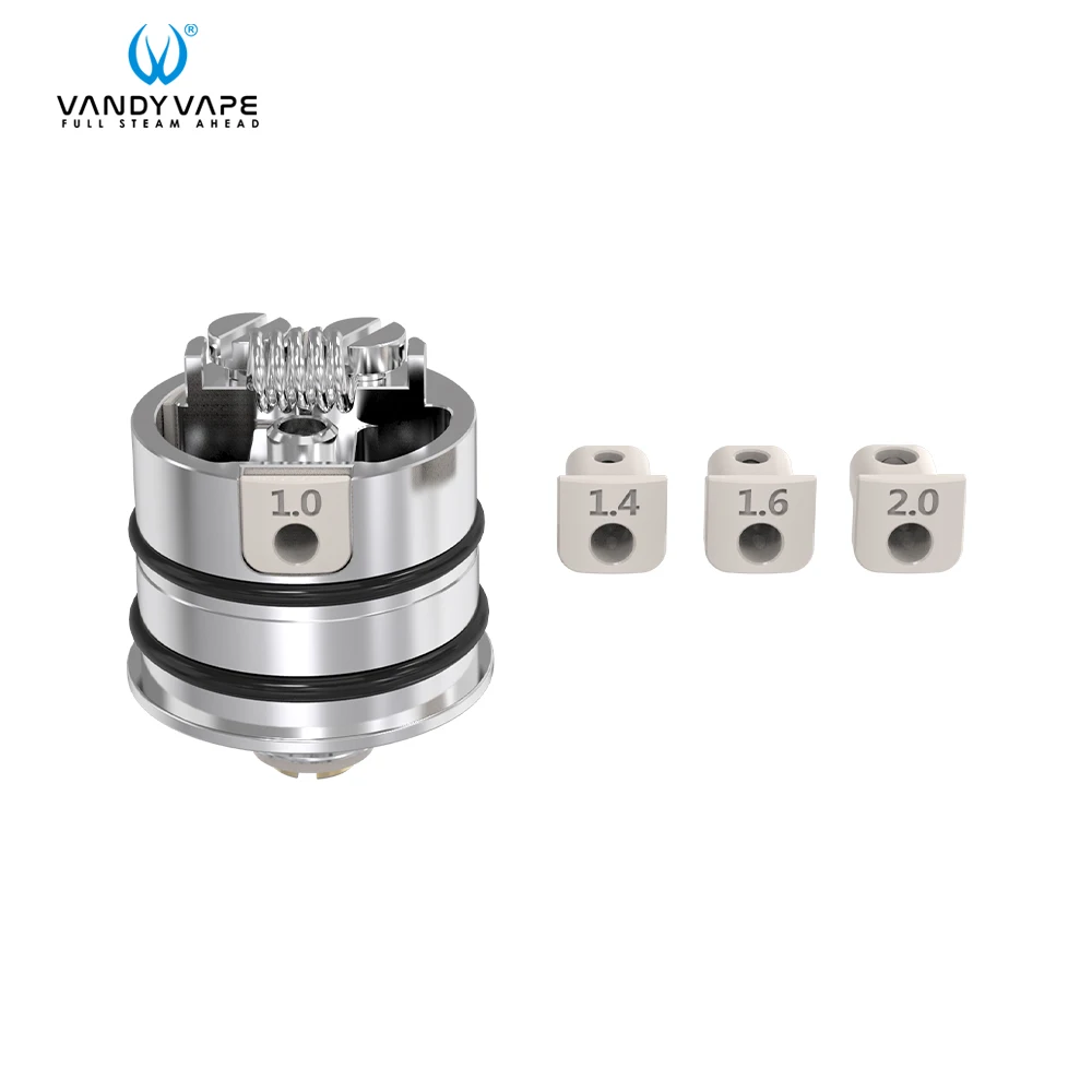 Оригинальный Vandy V2 бак MTL RDA для вейпа 1 5 мл 22 мм VS vandyvape Berserker V1.5 подходят