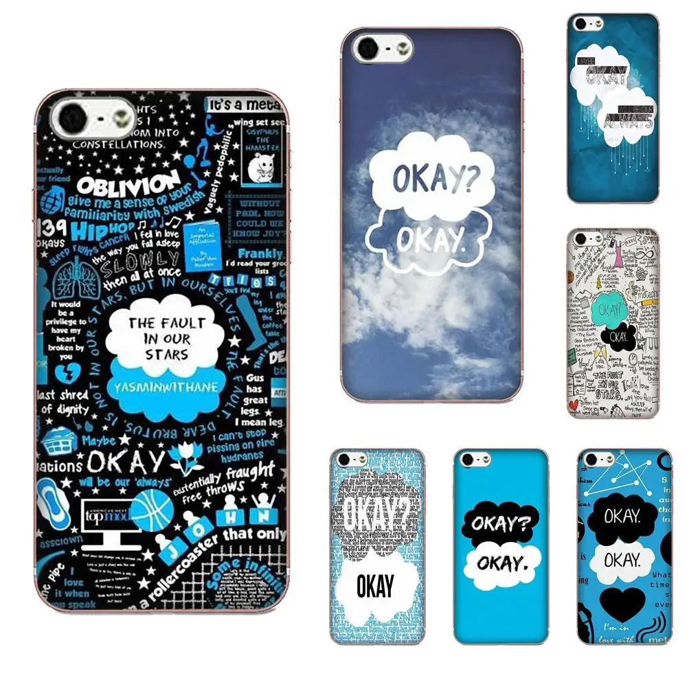 

TPU Capa Case The Fault In Our Stars Coffee Okay For Huawei Honor Mate Nova 2 6A 7A 7C 8C 8S 10 10i Y5 Y9 Lite P Smart GR5 2019