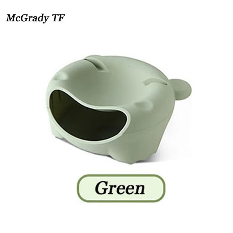 Многофункциональная чаша Lemorange пластиковая двухслойная сухая фруктовая Конфета коробка для хранения еды для перекуса тарелка блюдо лоток с стентами мобильного телефона - Цвет: green