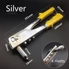 1PC High Quality New Pop hand Riveter Gun Kit Blind Rivet guns Hand Tool Set Gutter Repair tool ► Photo 3/6