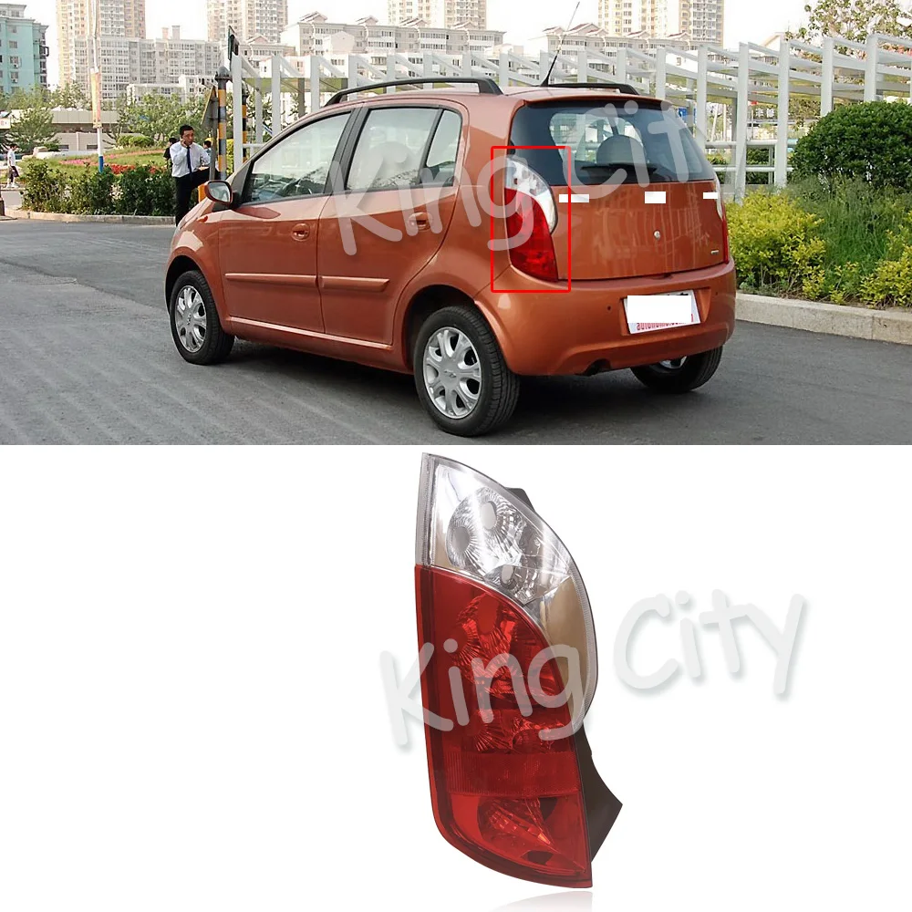 Capqx для Защитные чехлы для сидений, сшитые специально для Chery A1 2007-2011 задний тормоз светильник задний светильник хвост светильник taillamp задний фонарь