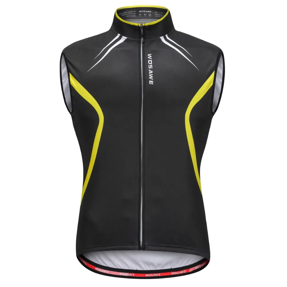 WOSAWE Summer Cycling Reflective Vest Quick-drying Mtb Bike Mountain Top Outdoor Sports Sleeveless Sports Jackets Cycle Clothing WOSAWE Summer Cycling Reflective Vest Quick-drying Mtb Bike Mountain Top Outdoor Sports Sleeveless Sports Jackets Cycle Clothing