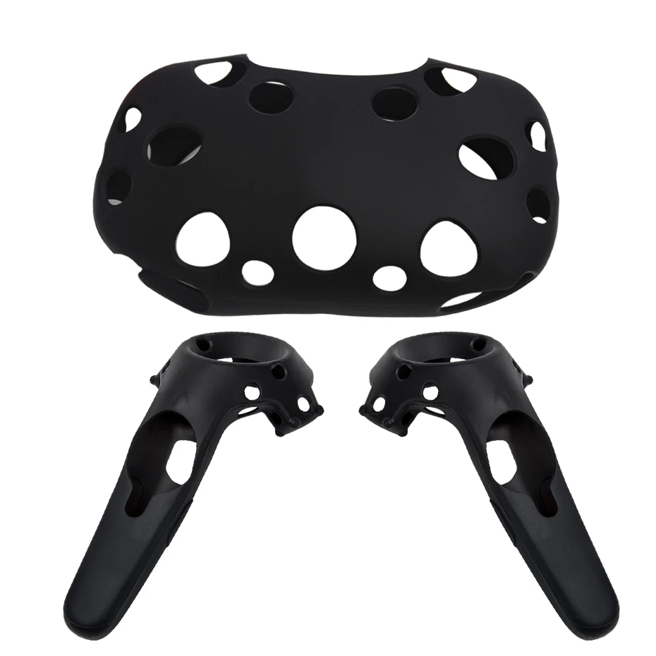 Для htc Vive гарнитура VR силиконовый чехол Противоскользящий VR очки шлем контроллер ручка чехол оболочка Виртуальная реальность