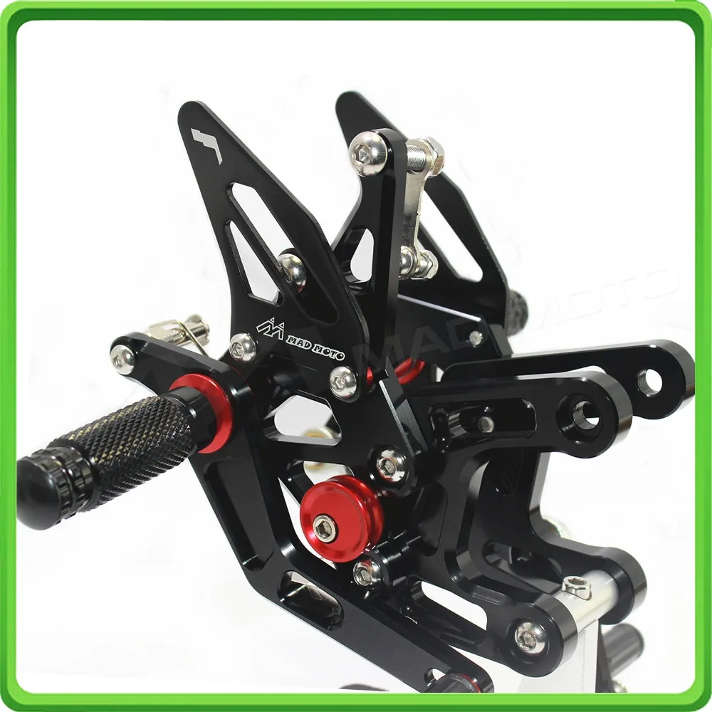 GP Shift Rearsets Rear set sets Foot Rest Pegs Pedal For KAWASAKI Ninja ZX10R ZX 10R ZX-10R 2016 2017 (49)