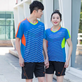 

2019 New Quick dry Badminton clothes Women/Men , Tennis wear , table tennis clothes , badminton sets 5090