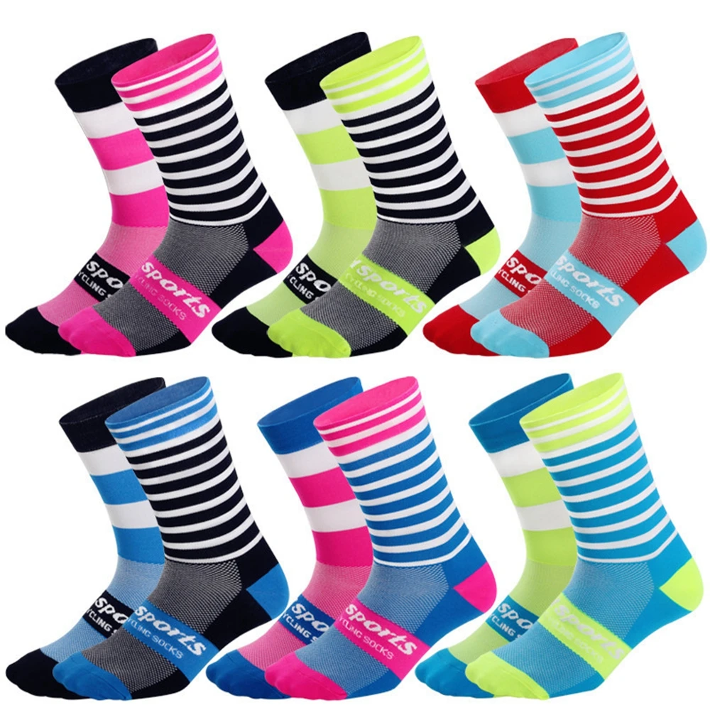 Professional Sports Socks Women Men Breathable Road Bicycle Outdoor Racing Cycling Footwear | Спорт и развлечения